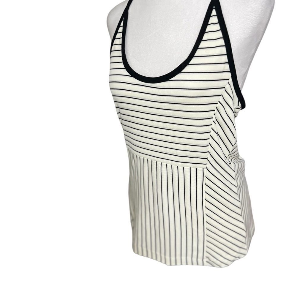 Derek Lam 10C Athleta Striped Madison
Ave Tank Top White Black Womens
Medium - Picture 5 of 10